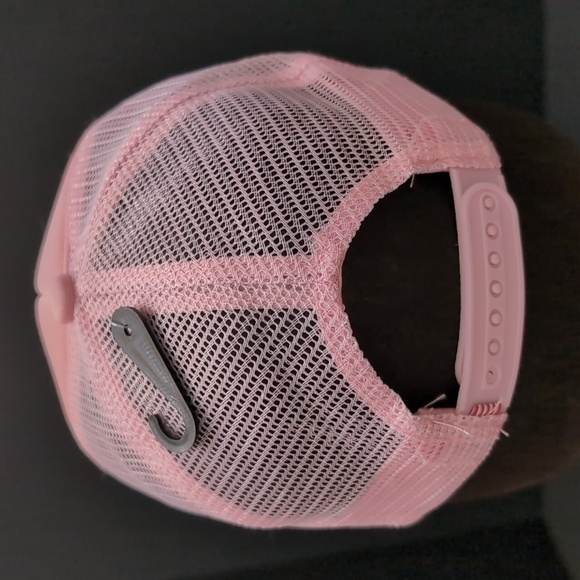 Hershal ,Whaler, Mesh,Soft Brim NWT, Women's Pink Trucker Hat. - Picture 3 of 10